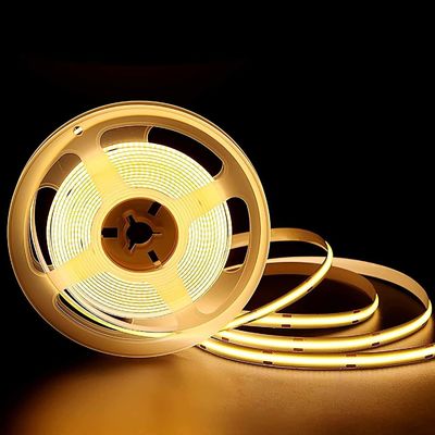 Ra90 DC 480 LED Chips Cob Led Rgb Flexible Led Strip 24v 3000k