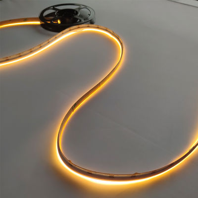 Side Emitting 480LED 8mm COB Neon Led Strip Lights 12v 3000K Flexible For Decorative Lighting