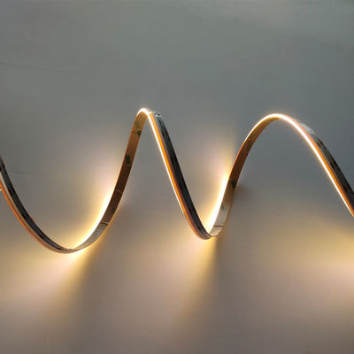 Side Emitting 480LED 8mm COB Neon Led Strip Lights 12v 3000K Flexible For Decorative Lighting