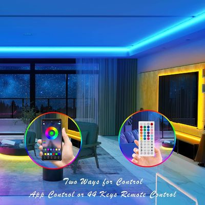 Smart Sound Controlled Music Reactive Led Lights Music Sync 5050 Flexible Neon Light