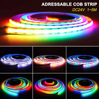 APP Control Magic RGBIC Smart LED Music Light Flexible Chip On FPC 18w/M Music Sync Smart COB