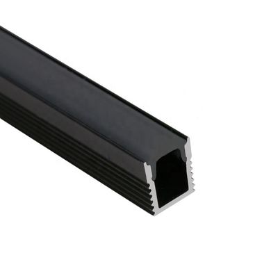 Mini Recessed Square LED Aluminium Profile AL 0809 For Indoor Outdoor Architecture Ceiling