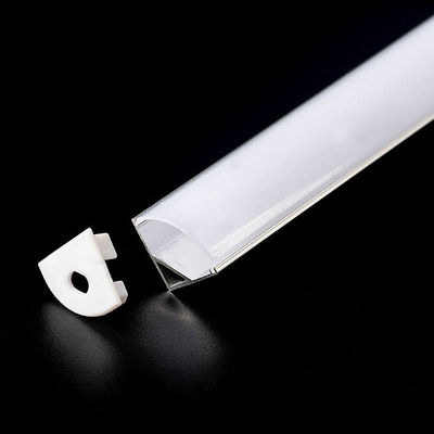 1616 IP20 LED Aluminium Profile 110lm V Shape Aluminum Channel Cabinet Light