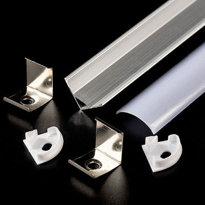 1616 IP20 LED Aluminium Profile 110lm V Shape Aluminum Channel Cabinet Light
