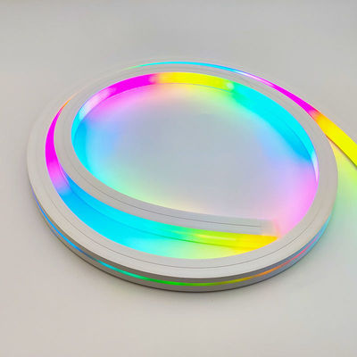 Addressable  Silicone 12v Flex 5m Neon Light Strip Dream Color RGB 16 X 16MM DIY Words