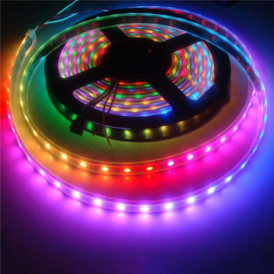 Individually Addressable 5050 Rgb Led Strip Lights Light Diffusing Tape 5m Ws2812B