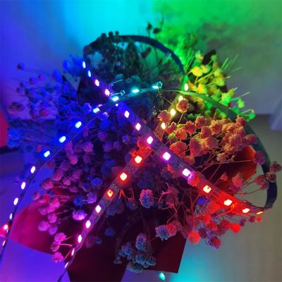 Rgb Flexible 5050 LED Strip Individually Addressable 60 144 Led Pixel