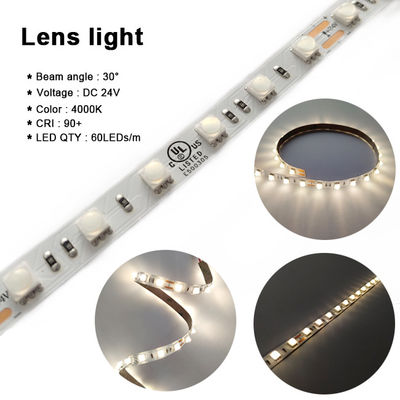 Lens Flexible Smd 5050 Rgb Led Strip 60LEDs/M DC 24V For Home Light