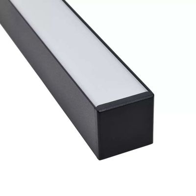 6500K LED Linear Lighting Strips U Aluminium Profile Channel Linear Led Light Fixture