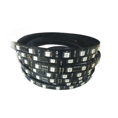 8 Pixel Wireless LED DMX Lighting Addressable 5050 Rgb Waterproof Black Strip