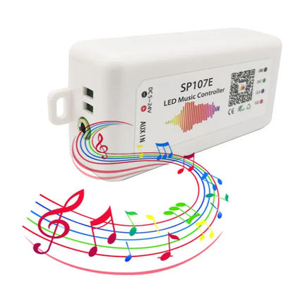 APP Bluetooth Rgb Led Music Controller For Pixel Light Strip WS2812B WS2811 SP107E