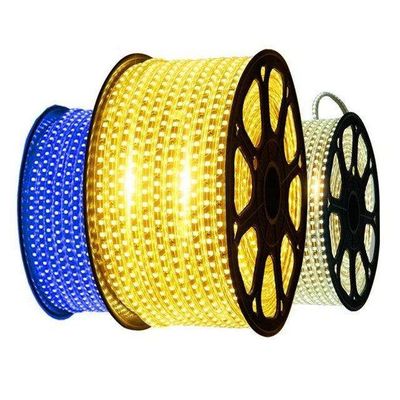 50M 100m/Roll Ip65 Waterproof Rgbw Cob Led Strip Outdoor 110v 220v  SMD2835 5050