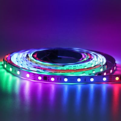 Addressable RGBIC 5050 SMD Digital Led Light Strip 60leds/M 24v Addressable Led Strip
