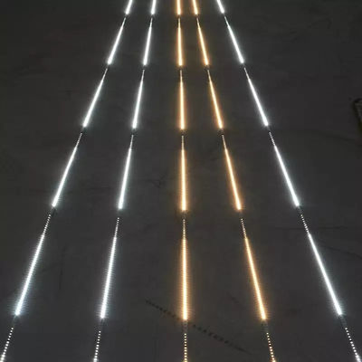 LED flexible strip flashing lights 24V horse racing smd2835 running water white chasing strips led light