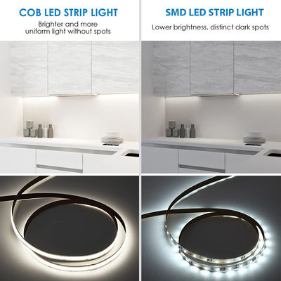 2023 COB LED Strip 480leds 2700K 3000K 4000K 6000K Dotless Flexible Tape Light