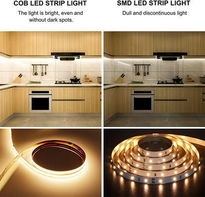 2023 COB LED Strip 480leds 2700K 3000K 4000K 6000K Dotless Flexible Tape Light