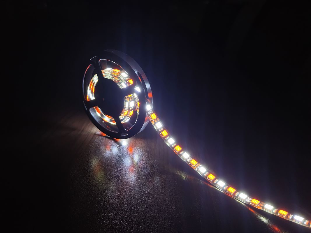 Custom IP65 12V 96leds/M 5050 CCT  Led Strip For Outdoor Decor