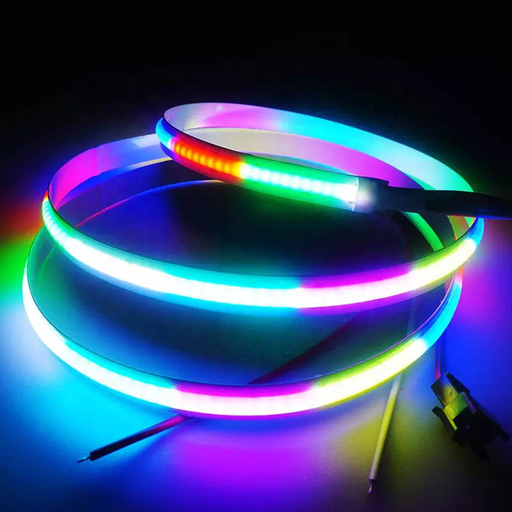 APP Control Magic RGBIC Smart LED Music Light Flexible Chip On FPC 18w/M Music Sync Smart COB