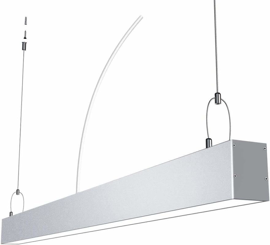High End Led Strip Light Aluminium Profile LED Linear Pendant Mounted Corridor Up Down