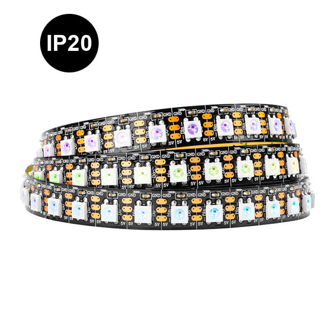 Ip20 Ip65 Ip67 Smart LED Music Light Strip 96 100 144leds Flexible Pixels Ws2812b