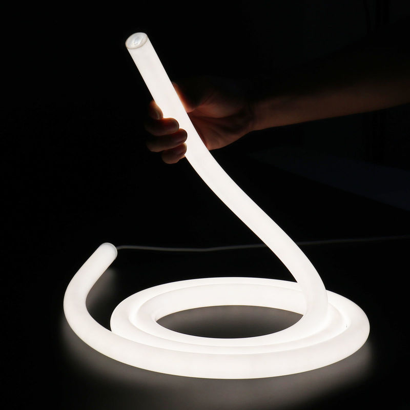 360 Degree Luminous Led Strip Light Diffuser Round 360 Silicone Rope Neon Tube Light