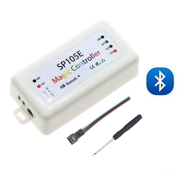 Rgb 5v To 24V Sp105e Magic Home Dmx Led Controller For Ws2812 Ws2813 Light