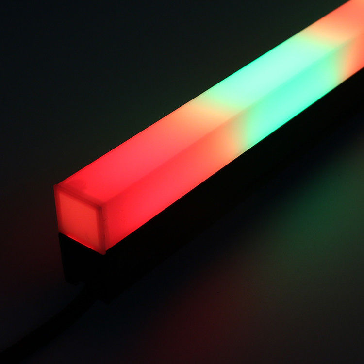 DC24V 96leds Pixel DMX RGB Linear Led Tube Light Aluminum Track For Lighting Projects