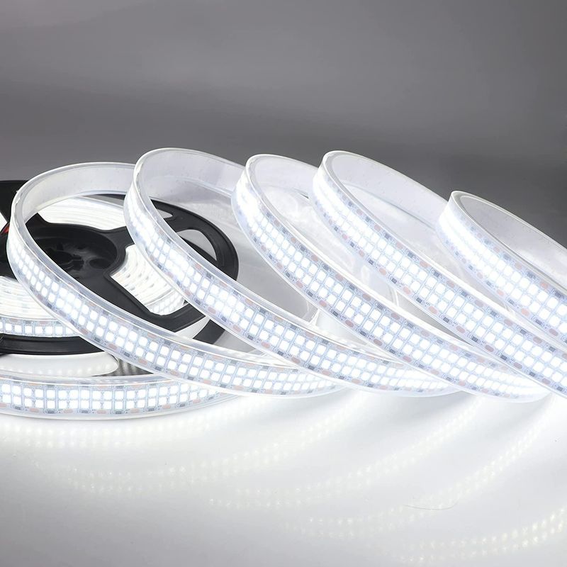 IP20 65 66 CRI 80 Flexible High Light Output LED Lights Cabinet Interiors Ribbon 60Leds/M