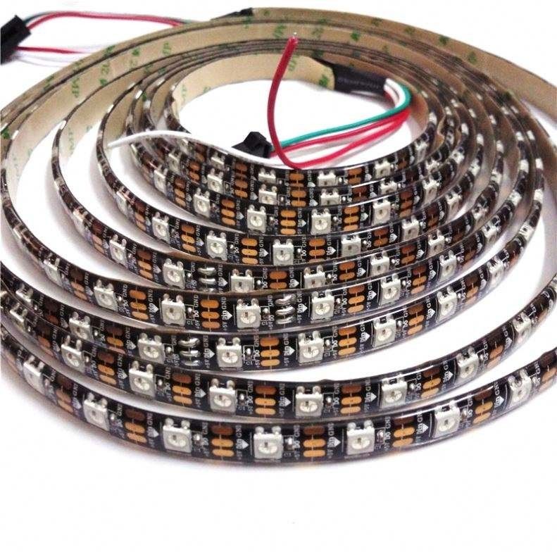 Waterproof Dmx 5050 Smart LED Mood Light Strip Digital 12v Addressable RGB Pixel WS2812