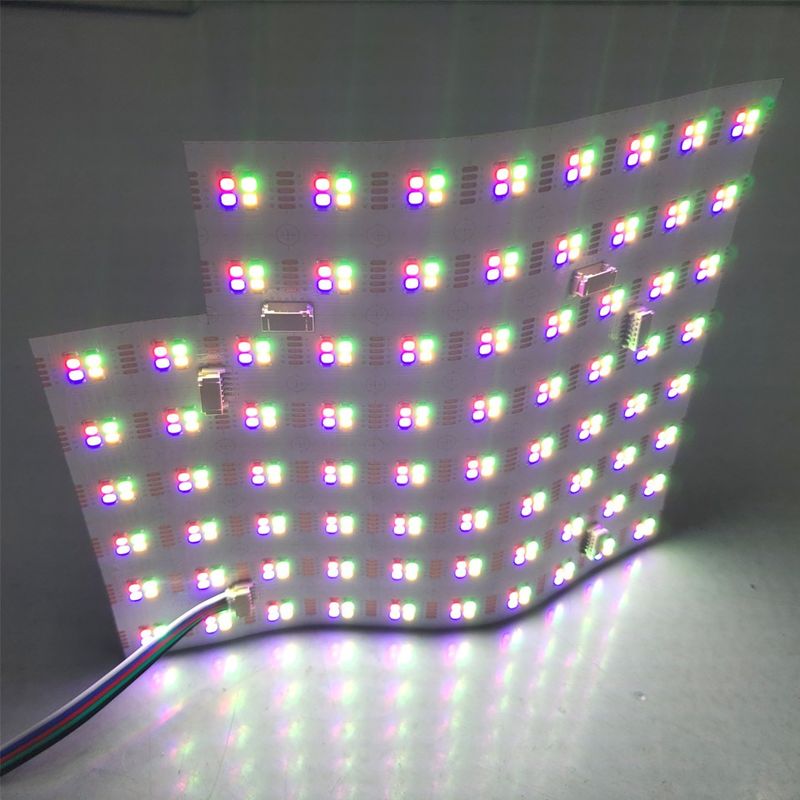 Dc24v Rgbw Soft Led Panel Sheet 1152leds Smd2835 35w Panel Soft Backlight Flexible Board Led Flexible Sheet